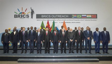 Xi Urges Deepen 'BRICS Plus' Co